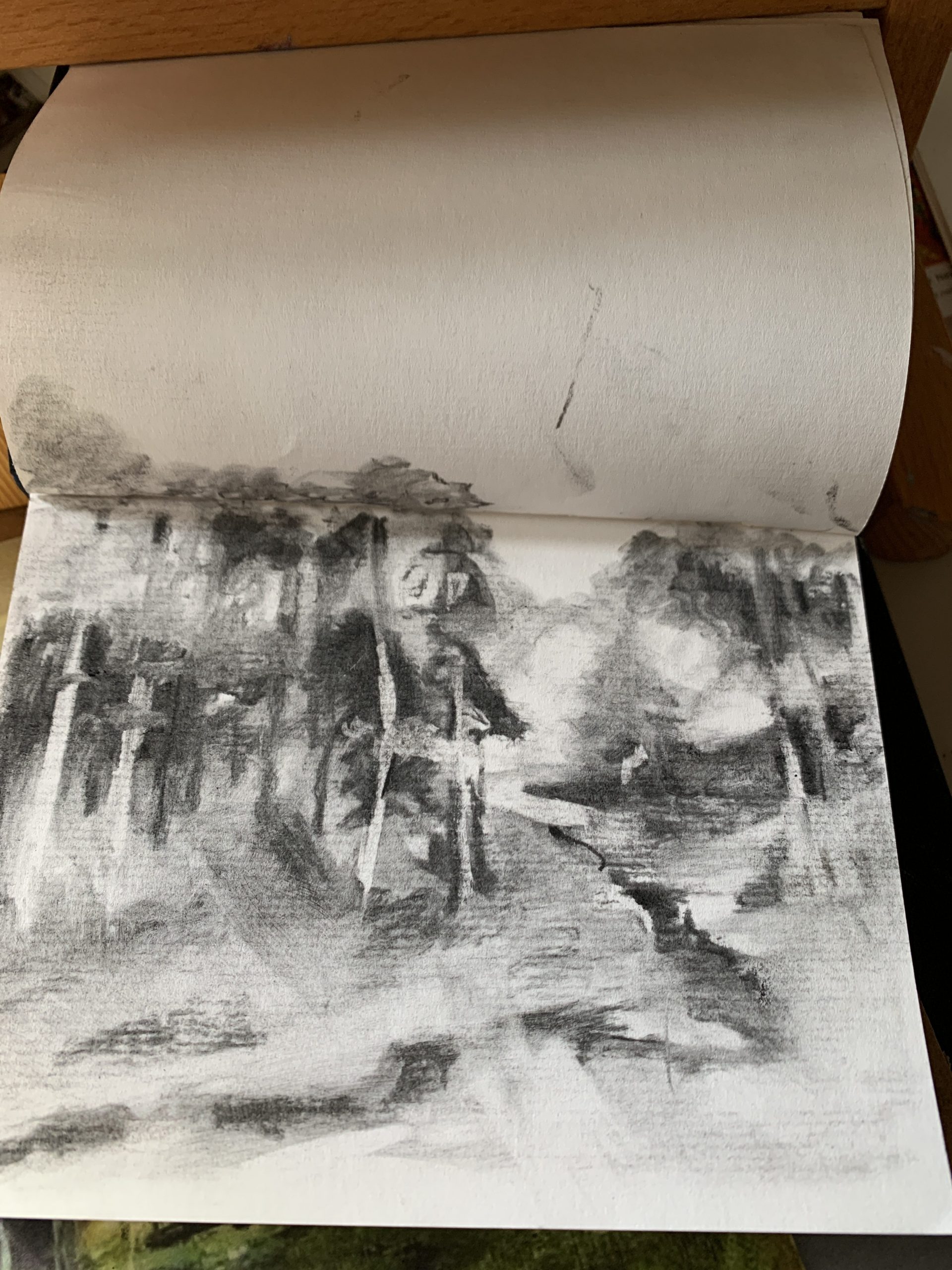 Charcoal sketch