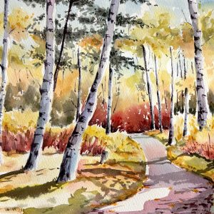 Autumn in Watercolour with Julia Cassels​